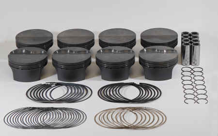 LSX Combo Flat Top, Dish, & Dome PowerPak Piston Kits